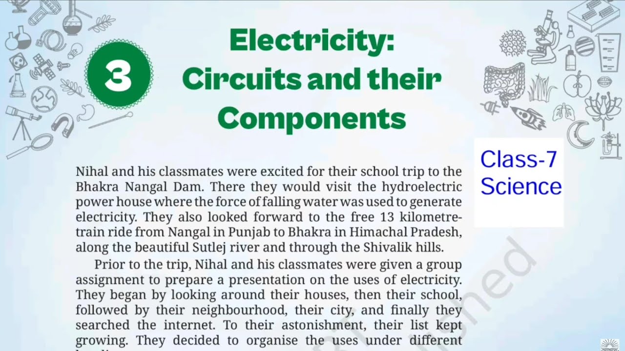 (PART-2) Electricity: Circuits and their Components / Class-7 Science ...