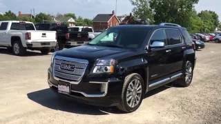 2016 GMC Terrain Denali AWD Sunroof Black Oshawa ON Stock 161465