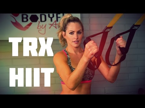 25 Minute TRX Workout Combining TRX Suspension Training with a HIIT Workout