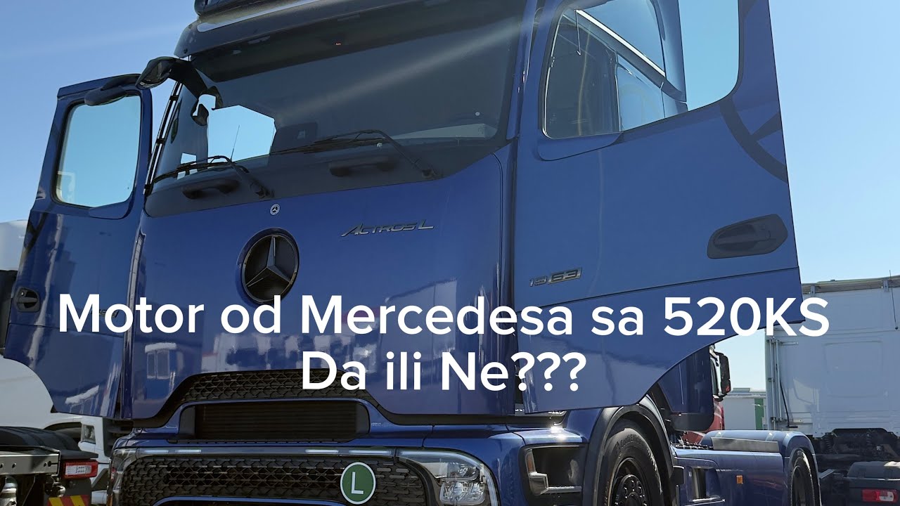 Motor Mercedes sa 520ks je li vam potreban? 