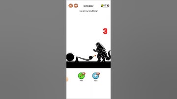Draw challenge: save stickman level 49 destroy godzilla!