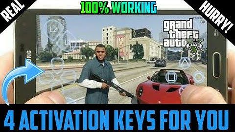 [Activation Keys] Play Real GTA V On Android 1000% Real With Gameplay Proof 🔥 🔥