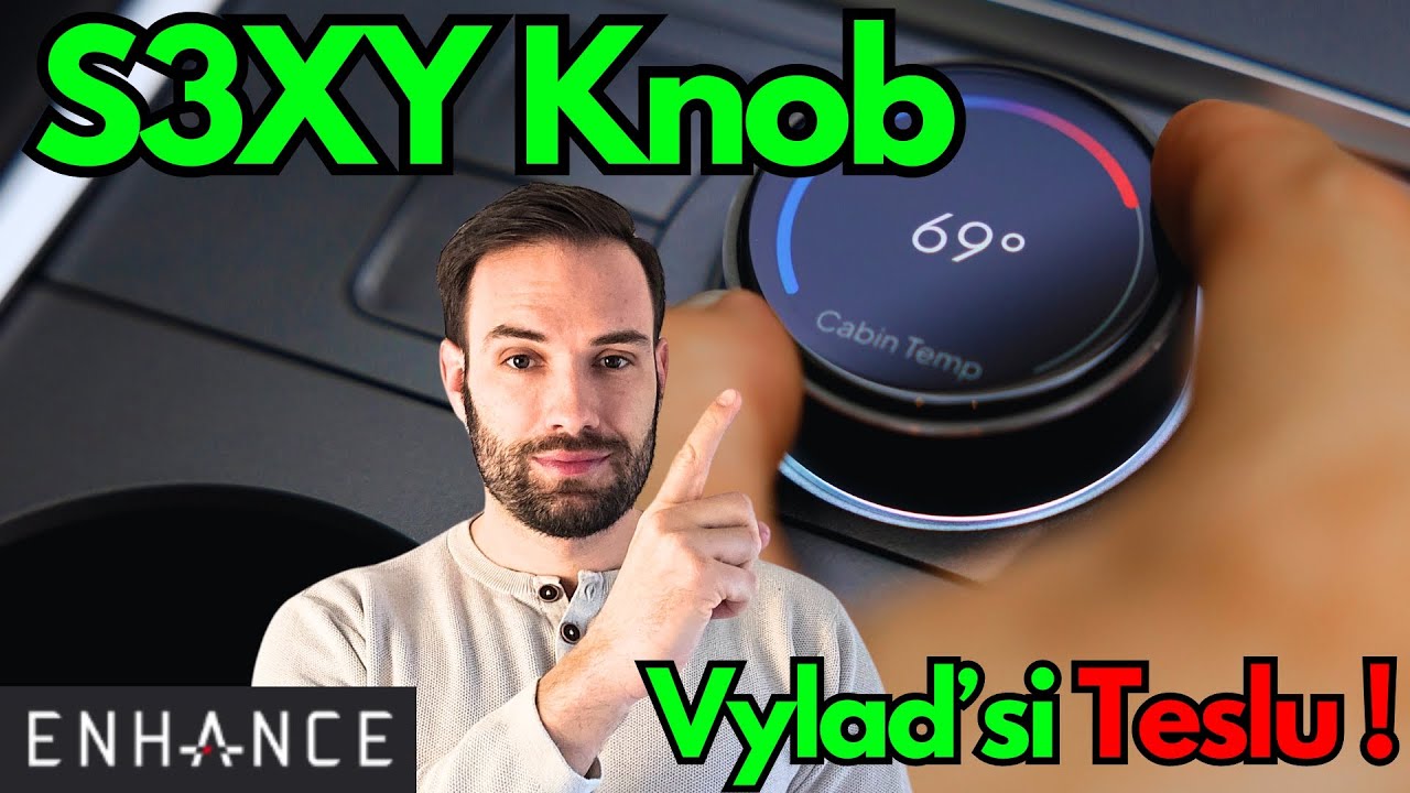 Máš Teslu? Tak tohle musíš mít! SEXY Knob od @EnhanceS3XYButtons