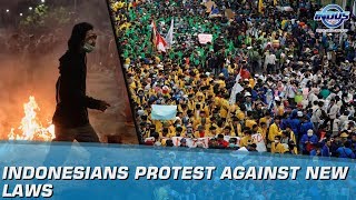 Indonesians Protest Against New Laws | Indus News