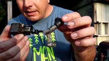 How To RePlace A DaMaged SPark Plug Wire and Boot Small Engine