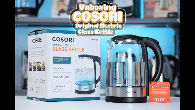 Best Electric Kettle NINJA,  Basics, Cosori for Hot Tea & Coffee 