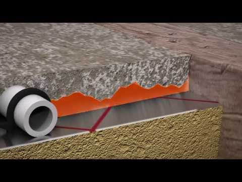 Video: How To Fill A Warm Electric Floor With Concrete Mortar