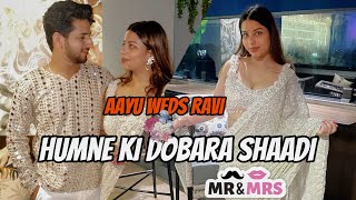 Humne Ki Family Kai Bina Dobara Shaadi || 2nd Shaadi || AayuGujjari Vlogs 