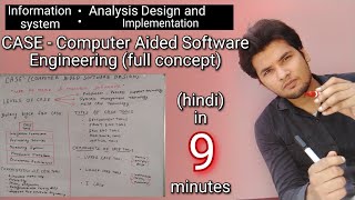 Computer Aided Software Engineering (CASE) in hindi || CASE tools components characteristics types screenshot 5