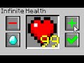 Minecraft Bedwars but I can secretly buy health...