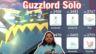 Guzzlord solo with fairy pokemon