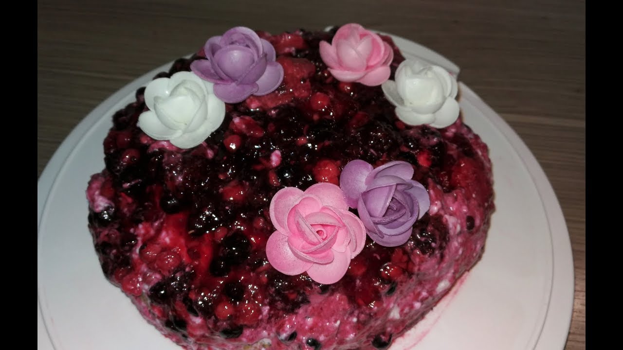 Mohn-Quark-Beeren-Torte | Beerentorte - YouTube Mohn-Quark-Beeren-Torte | Beerentorte - YouTube