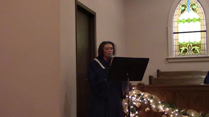 Jackie Timmons "Mary, Did You Know"