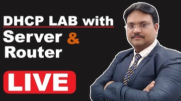 DHCP LAB Configuration with Server & Router | CCNA Full Course in Hindi