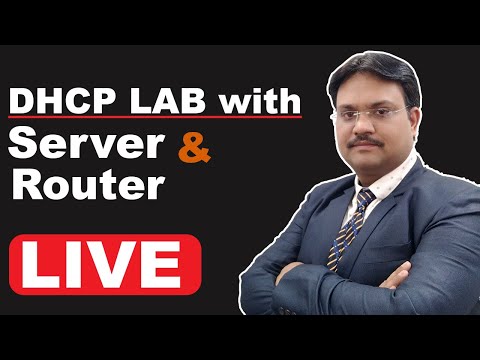 DHCP LAB Configuration with Server & Router | CCNA Full Course in Hindi