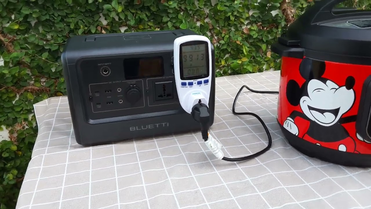 Cooking with Instant Pot Duo 60 and Bluetti EB70 Solar Generator