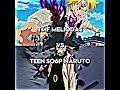 Meliodas Vs Naruto Shorts