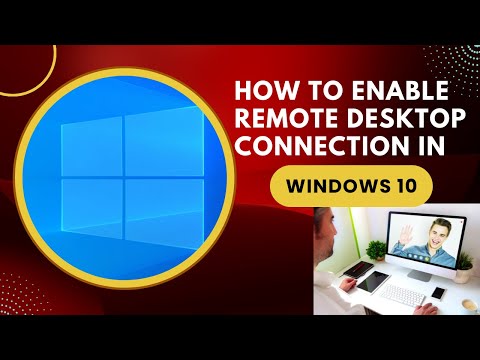How to enable remote desktop connections in Windows 10 | Enable Remote Desktop in Windows 10 | RDP