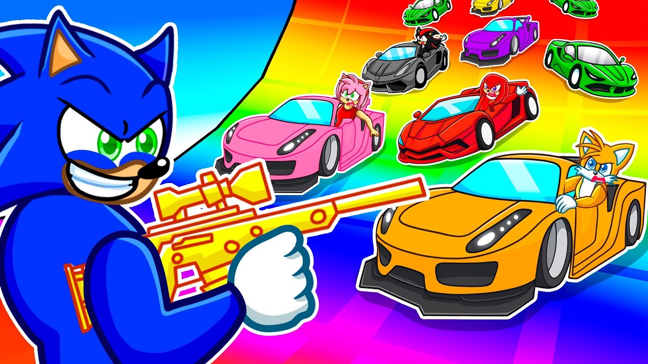 1 Francotirador VS 200 Coches en GTA 5!