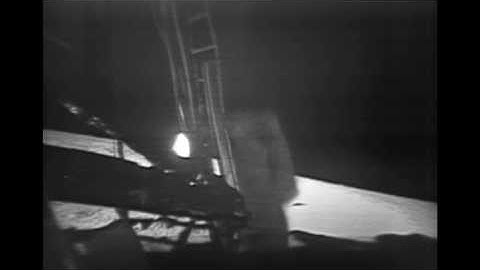 NASA | "Buzz Descends" - Partially Restored Apollo 11 Video