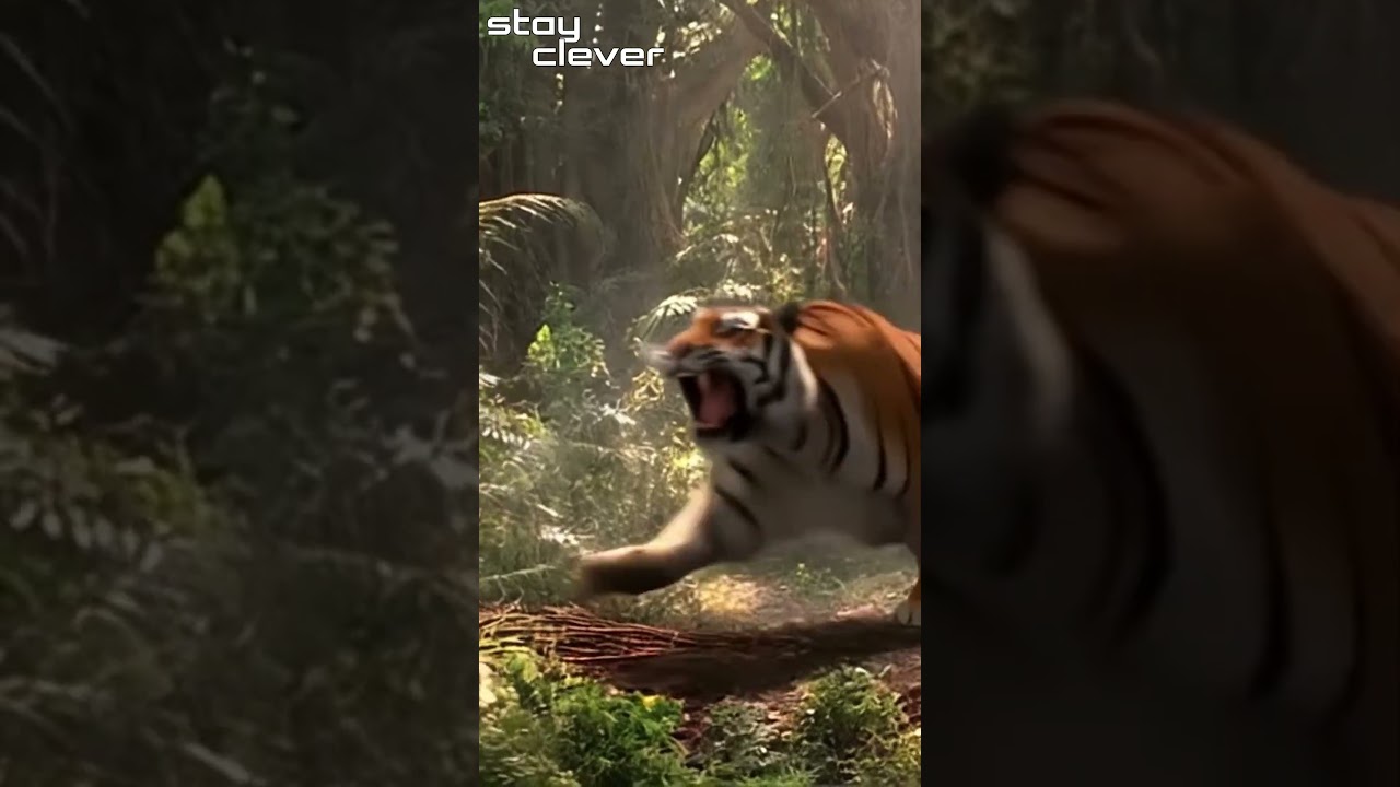 Tiger hunts warrior and 