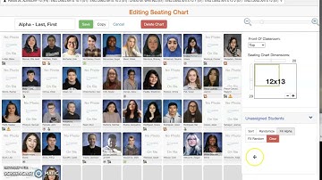 Using Synergy seating charts