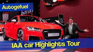 Visiting the IAA Motor Show 2019 full tour for you with upcoming cars! Autogefuel