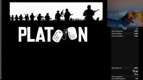 Platoon (NES) Any% in 7:59