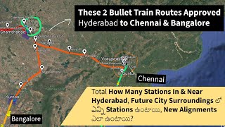 Hyderabad Bullet Train Latest Details On New Alignments & Stations List