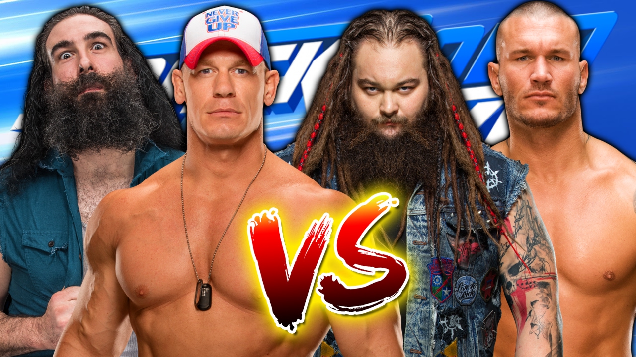 Download John Cena & Luke Harper vs. Bray Wyatt & Randy Orton - Smackdown Live 2017