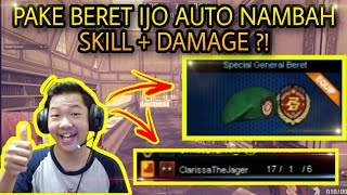 PAKE BERET IJO AUTO NAMBAH SKILL   DAMAGE ?! // Gameplay Point Blank Zepetto Indonesia