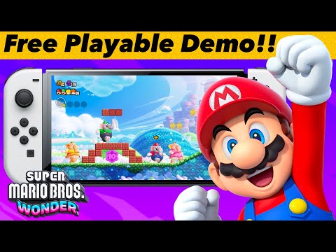 Free Playable Demo NOW AVAILABLE For Super Mario Bros. Wonder 