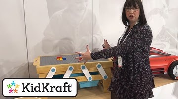 Building Bricks Table at the New York Toy Fair 2018 by KidKraft