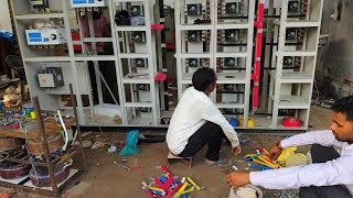 How to electrical panel || electrical distribution panel manufacturing process in factory 🏭🏭