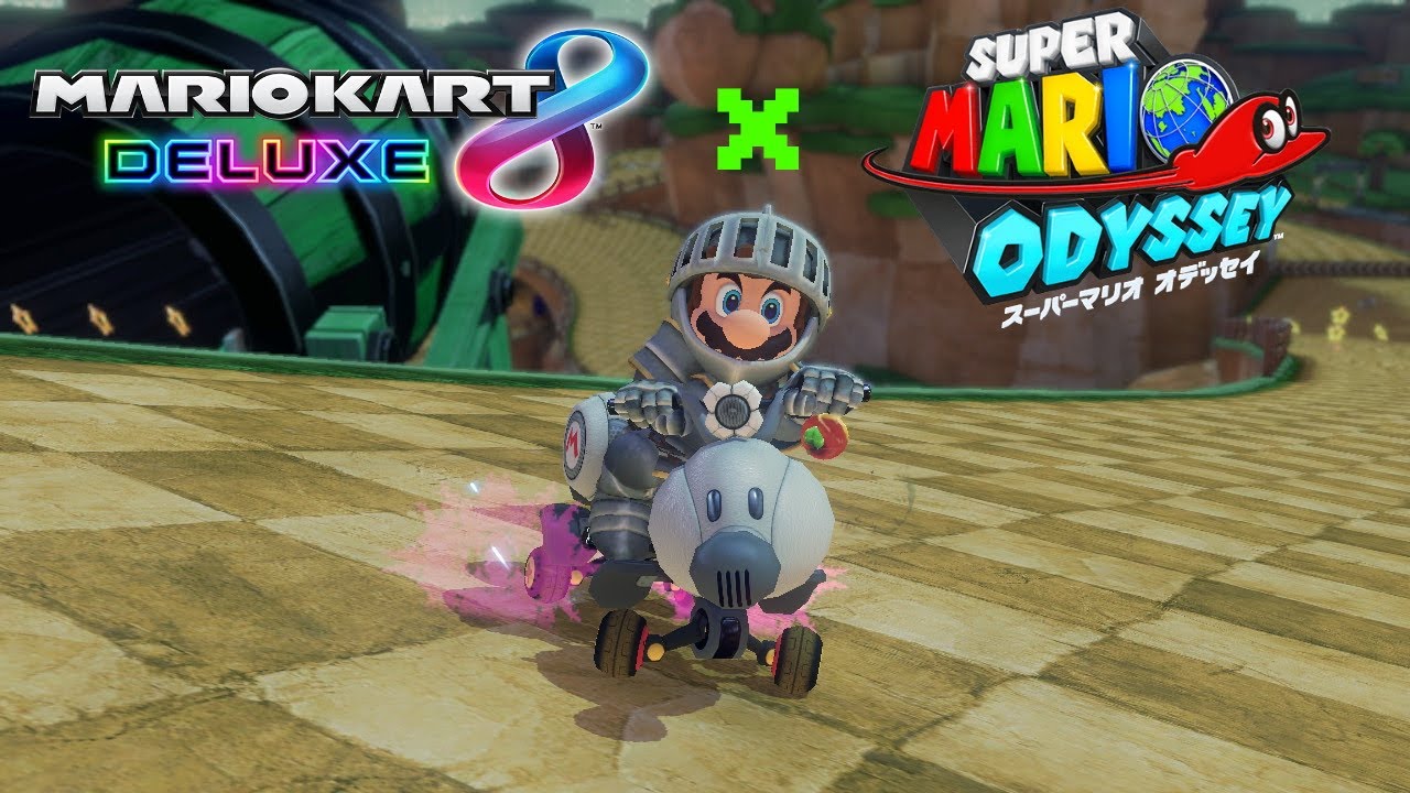 Knight Armor Mario (Super Mario Odyssey) joins Mario Kart 8 Deluxe ...