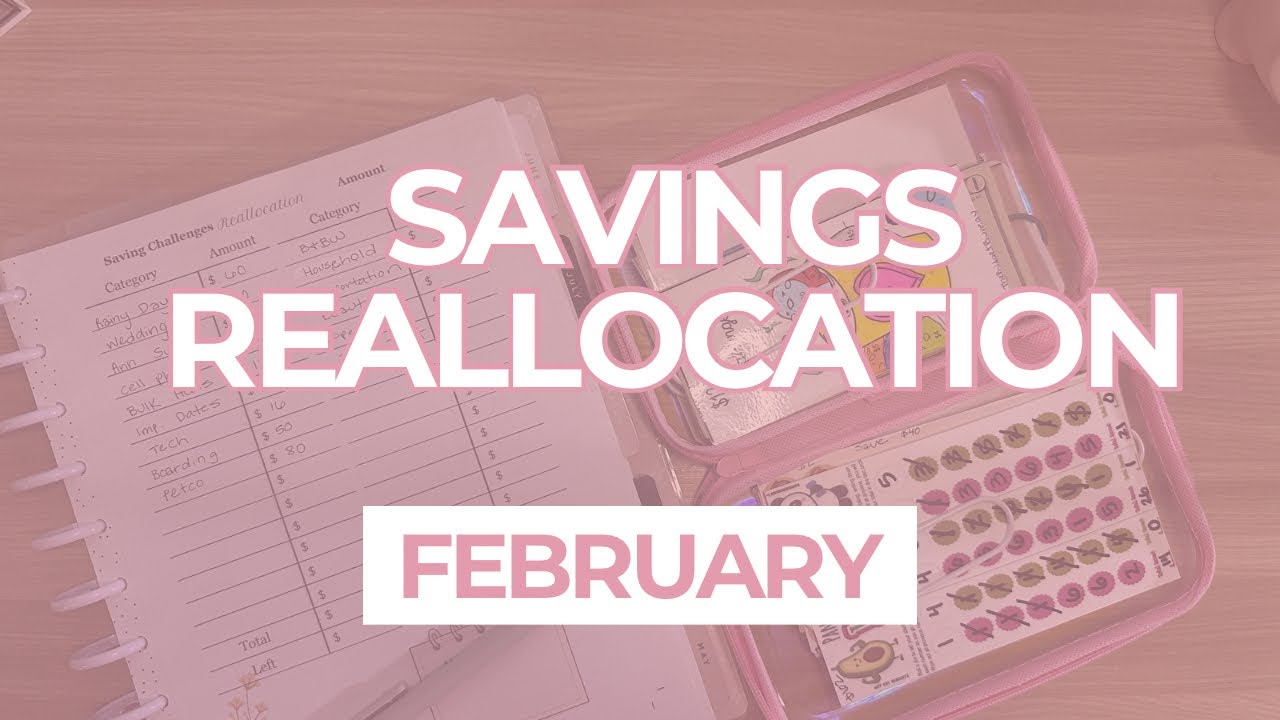 Reallocating Completed Challenges | Feb 2026 | How Much Did I Save?!?