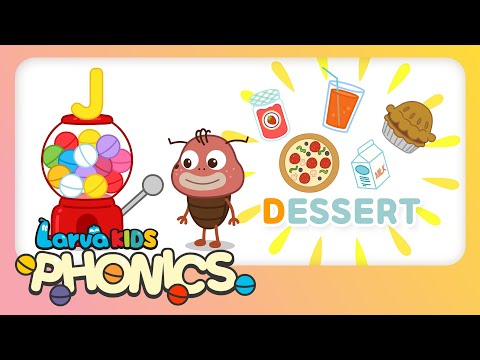 Phonics Word - Episode &amp;#<strong>39</strong>;DESSERT&amp;#<strong>39</strong>; | Alphabet Play | Kids English <strong>Study</strong> | LarvaKids <strong>Study</strong> | KIDS