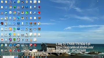 hướng dẫn cài đặt cổng kết nối cho máy cắt decal MHA sử dụng Phần Mềm Artcut || Công Ty Khả Lợi