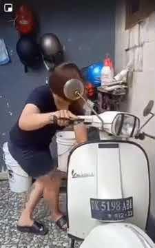 Suara Motor Vespa di zaman dulu