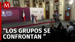 AMLO admite que el crimen organizado se expandió en estados como Tabasco y Chiapas