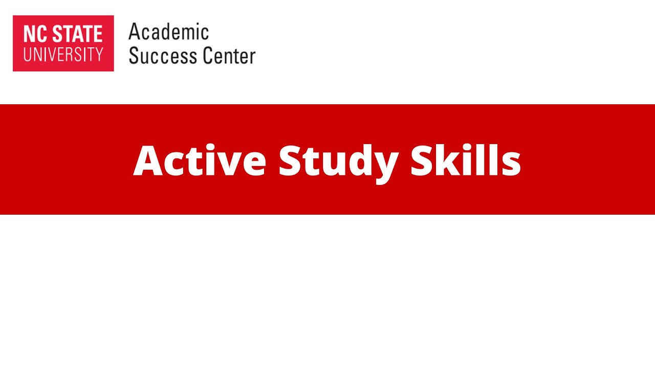 Active Study Skills - YouTube
