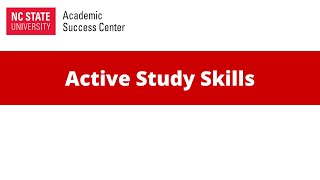 Active Study Skills