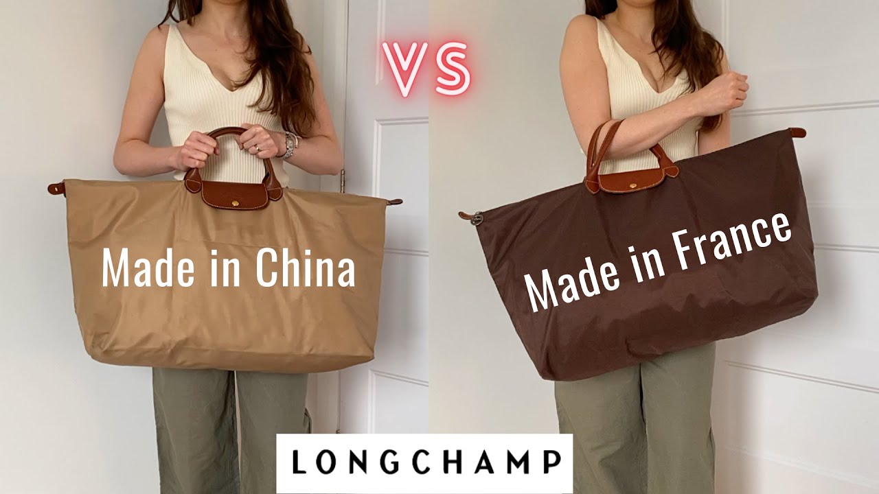 Longchamp L'Original Le Pliage XL Travel Bag: Made in France VS Made in  China