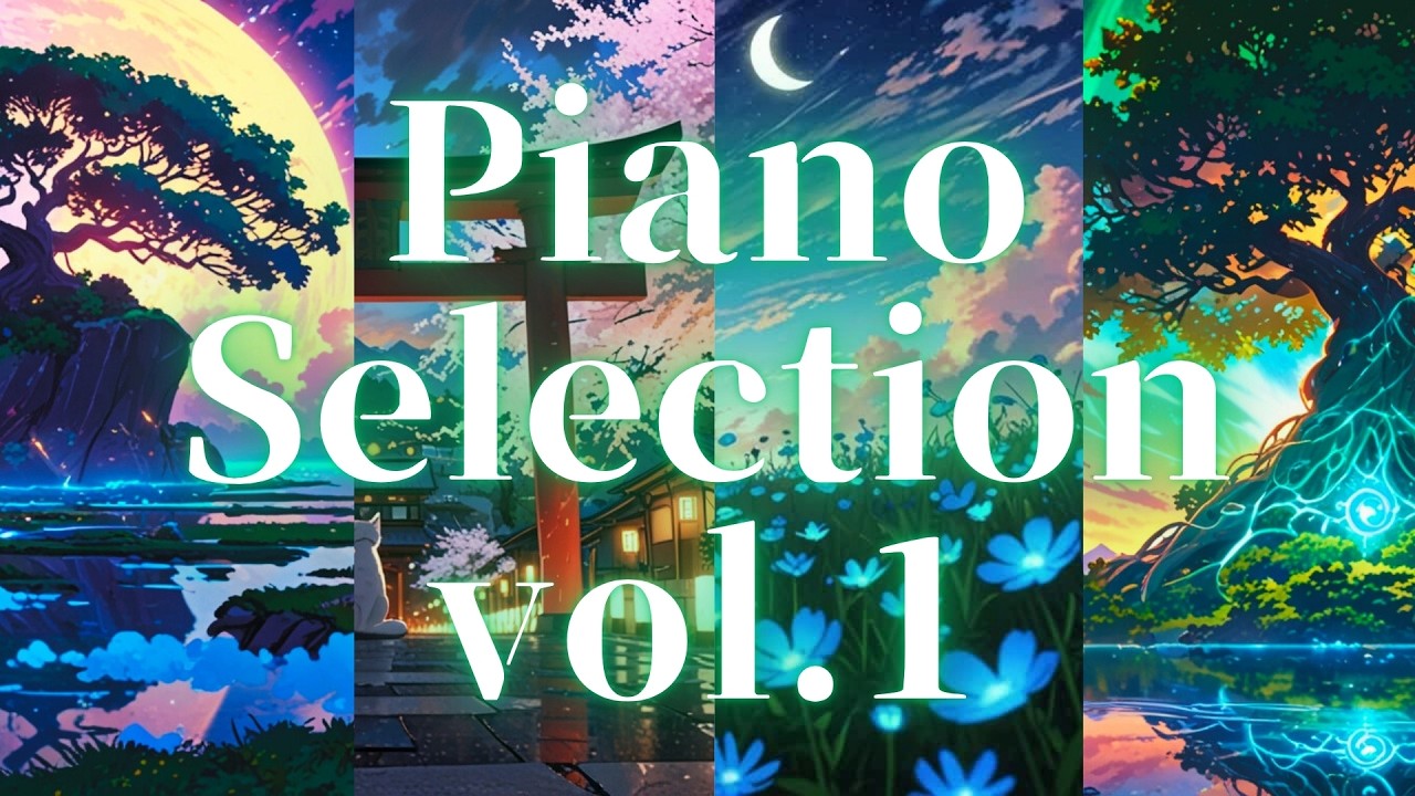  lofi japanese anime music piano selection vol 1 relax sleep study