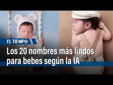 Los 20 nombres de hombre y mujer más lindos del mundo, según la inteligencia artificial | El Tiempo