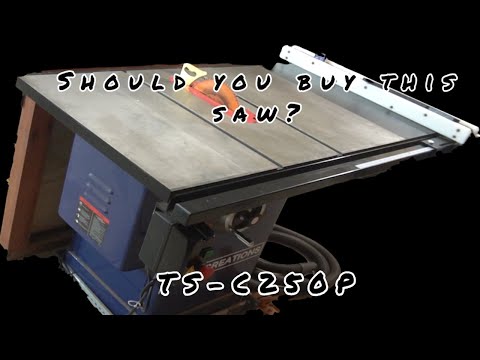 Carbatec TS-C250P Review || Should You Buy This Saw? || Aussie Tool Reviews