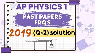 2019 AP Physics 1 FRQ Question 2 | Step-by-Step Solution | Circus of Physics