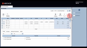 Kronos Navigation Tutorial