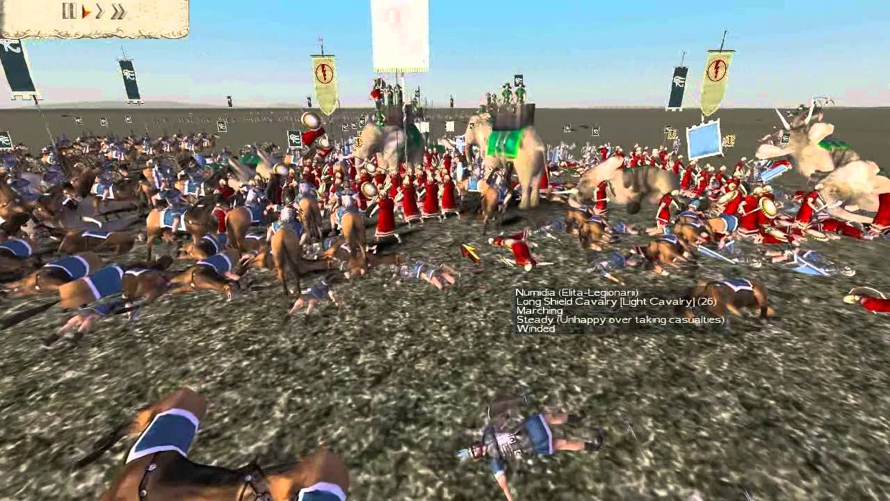Rome Total War 193 Numidia vs Greece YouTube
