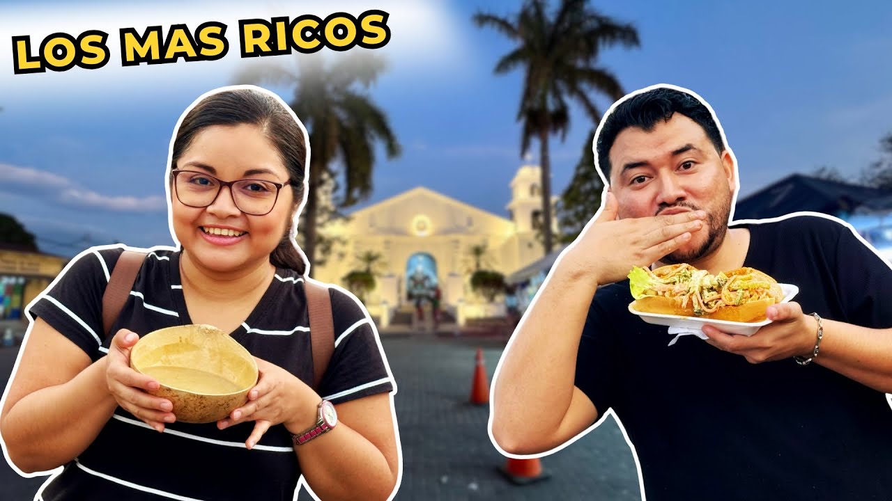 LOS ATOLES MIXTOS y PANES CON POLLO MAS RICOS de NAHUIZALCO | Comida de pueblo